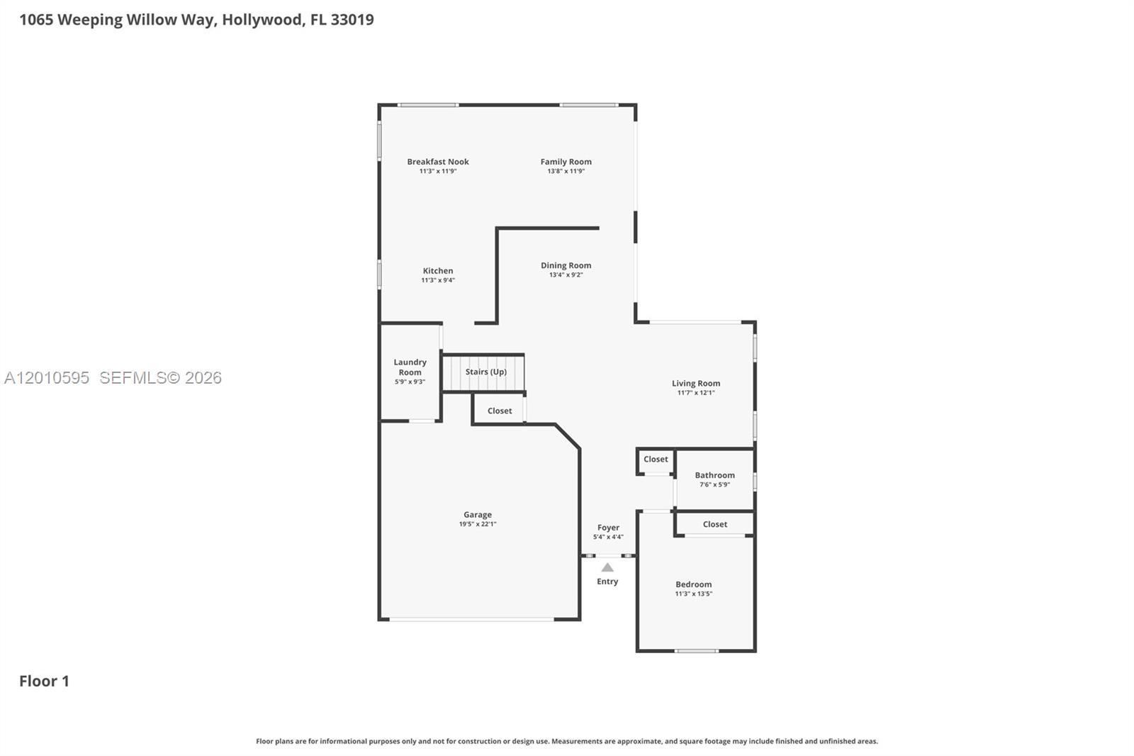 Floor plan 2 of 1065 Weeping Willow Way