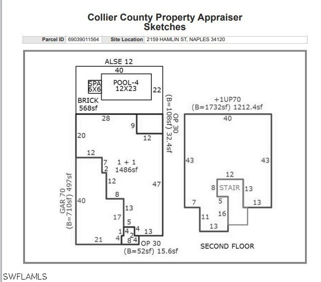 Floor plan 2 of 2159 Hamlin St