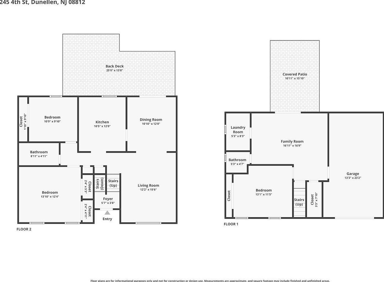 Floor plan 1 of 245 4th St