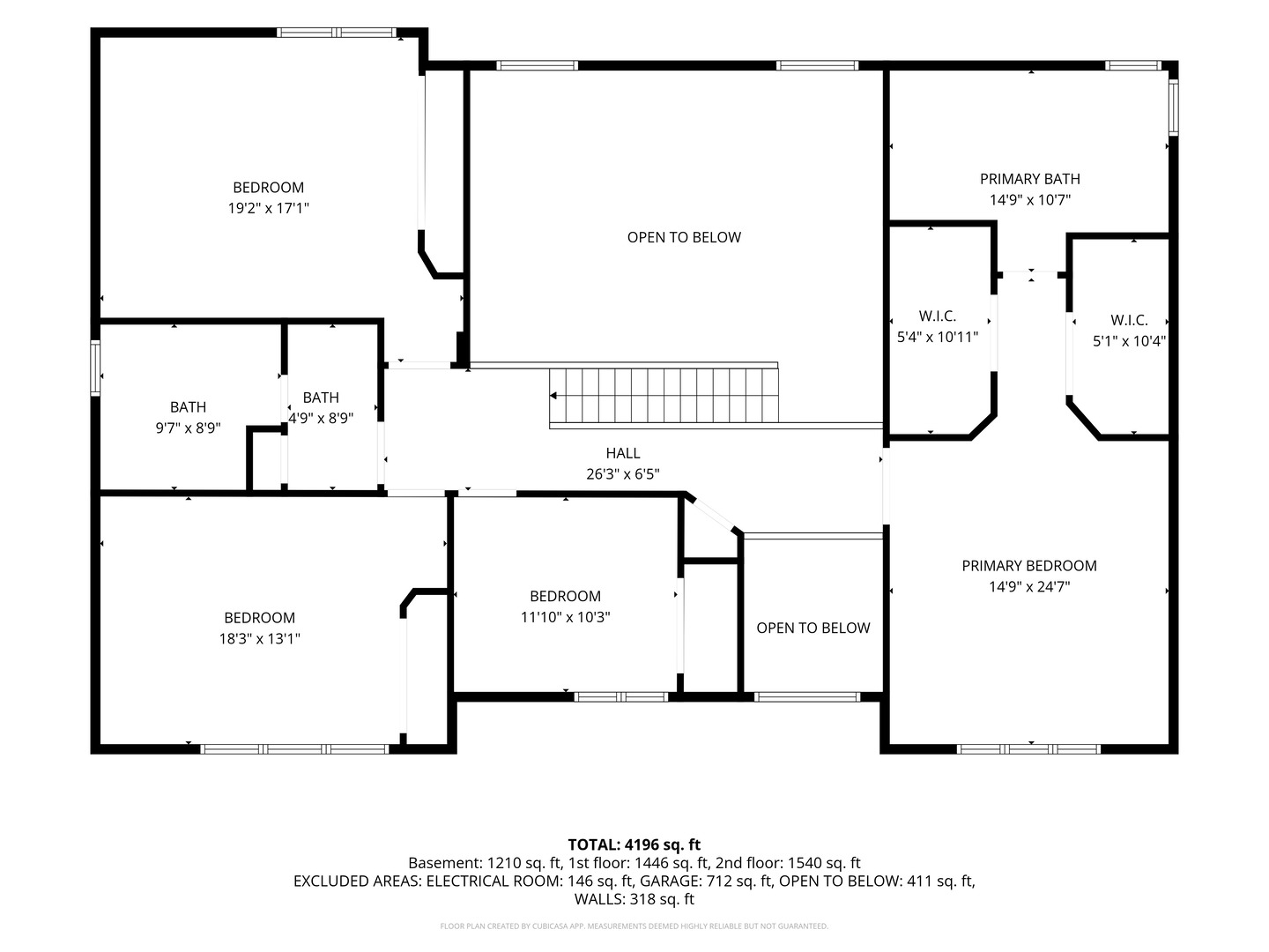 Floor plan 2 of 3630 White Deer Dr