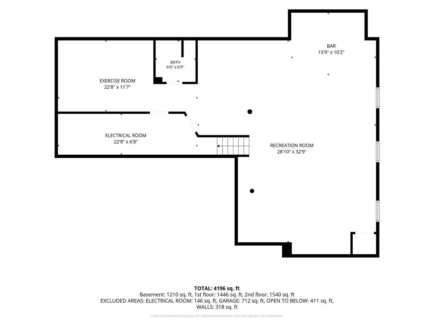 Floor plan 3 of 3630 White Deer Dr