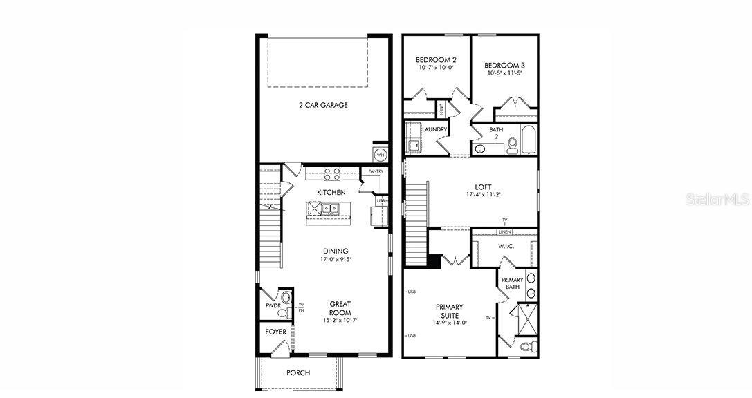 Floor plan 1 of 4629 Cross Prairie Pkwy