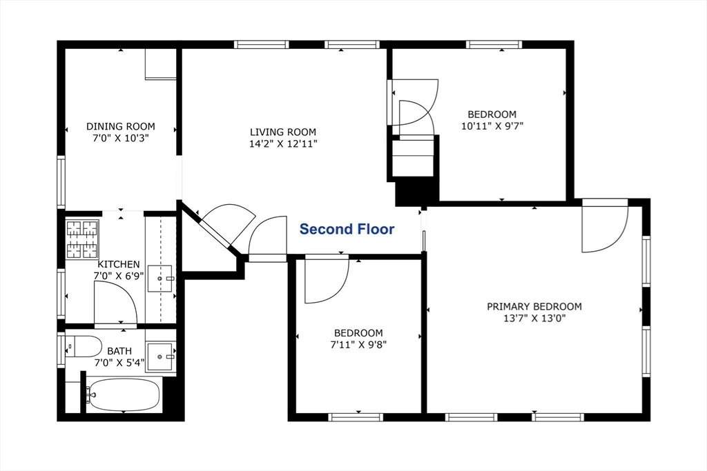 Floor plan 2 of 506 Peckham St